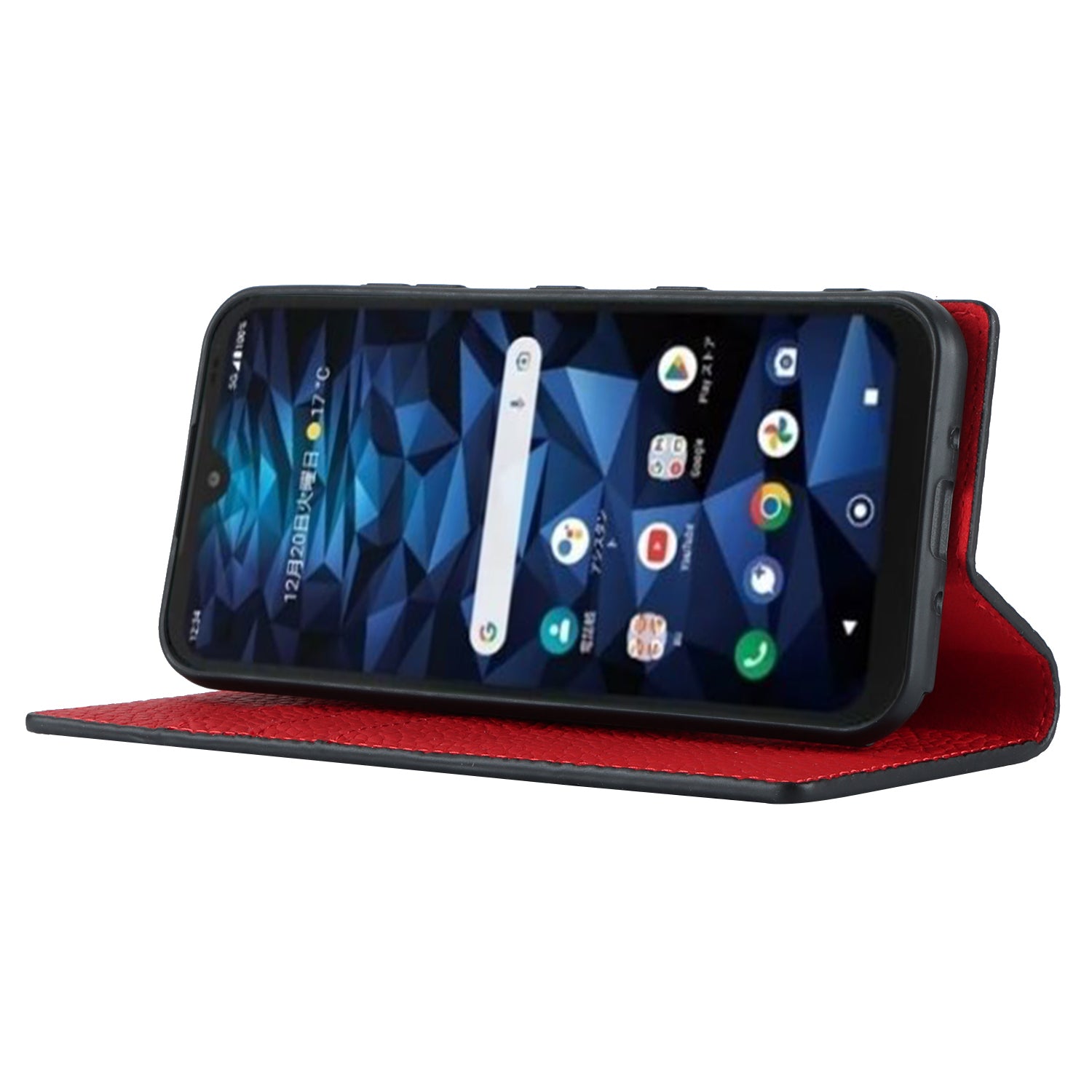 Wallet Cover for Kyocera Digno SX3 KYG02 Litchi Texture Genuine Cow Leather Phone Stand Case with Strap - Black Wallet Cover for Kyocera Digno SX3 KYG02 Litchi Texture Genuine Cow Leather Phone Stand Case with Strap - Black